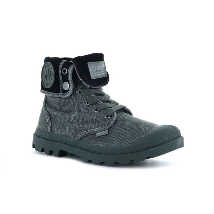 Dámské Boty Palladium Baggy Tmavě Šedé | CZ JYQ-71L